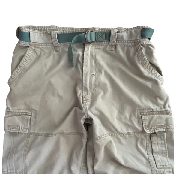 Abercrombie & Fitch Vintage Y2K Cargo Parachute Pants Large - Rare & Amazing! - Picture 3 of 15